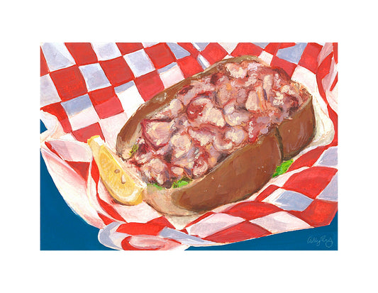 Lobster Roll Original Painting