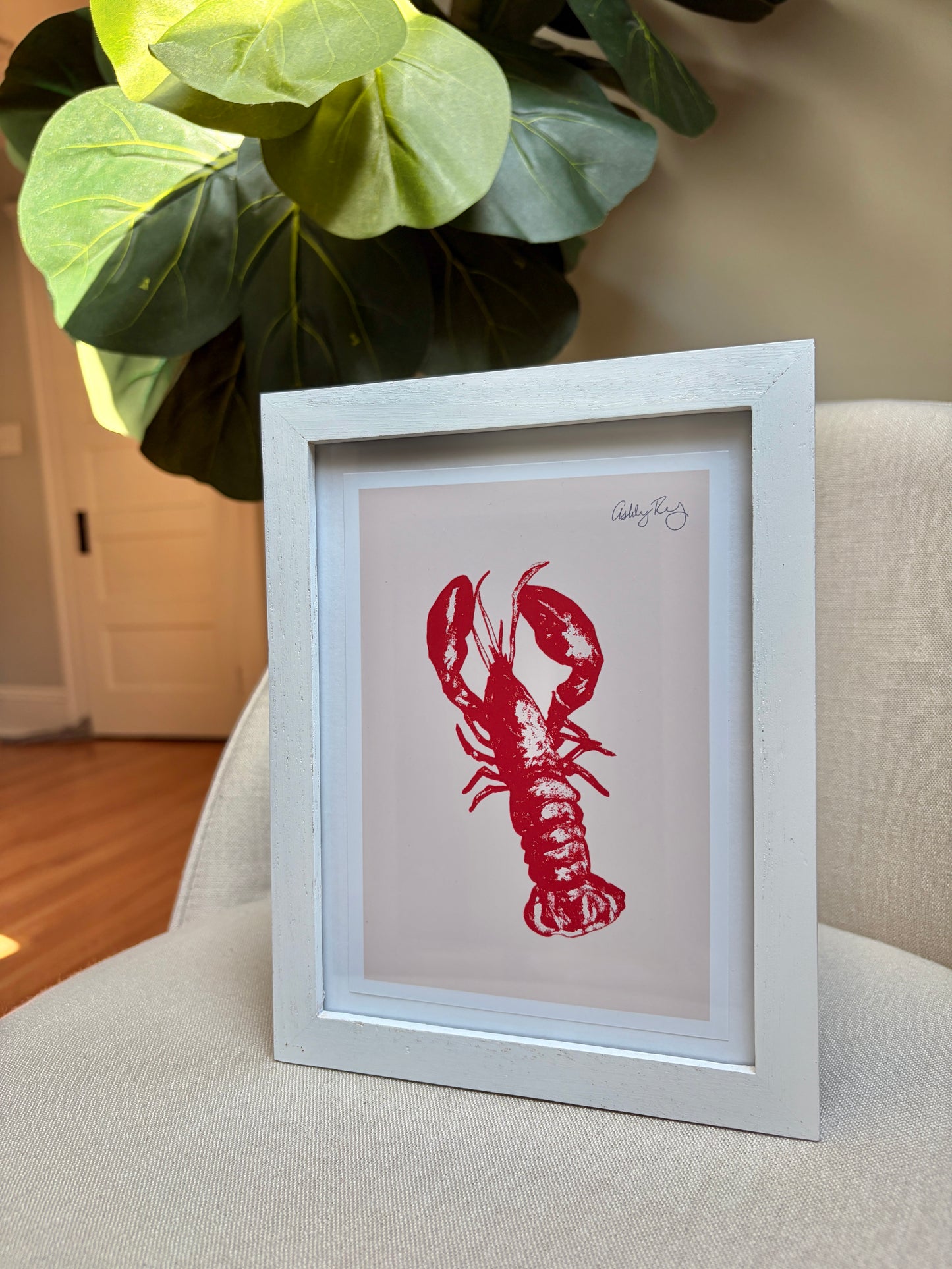 Lobster Screenprint Print