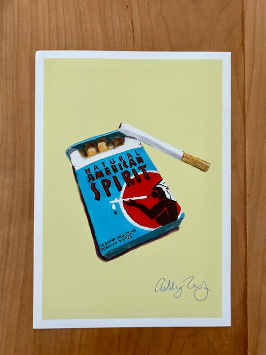 Cigarette 5 x 7 Print