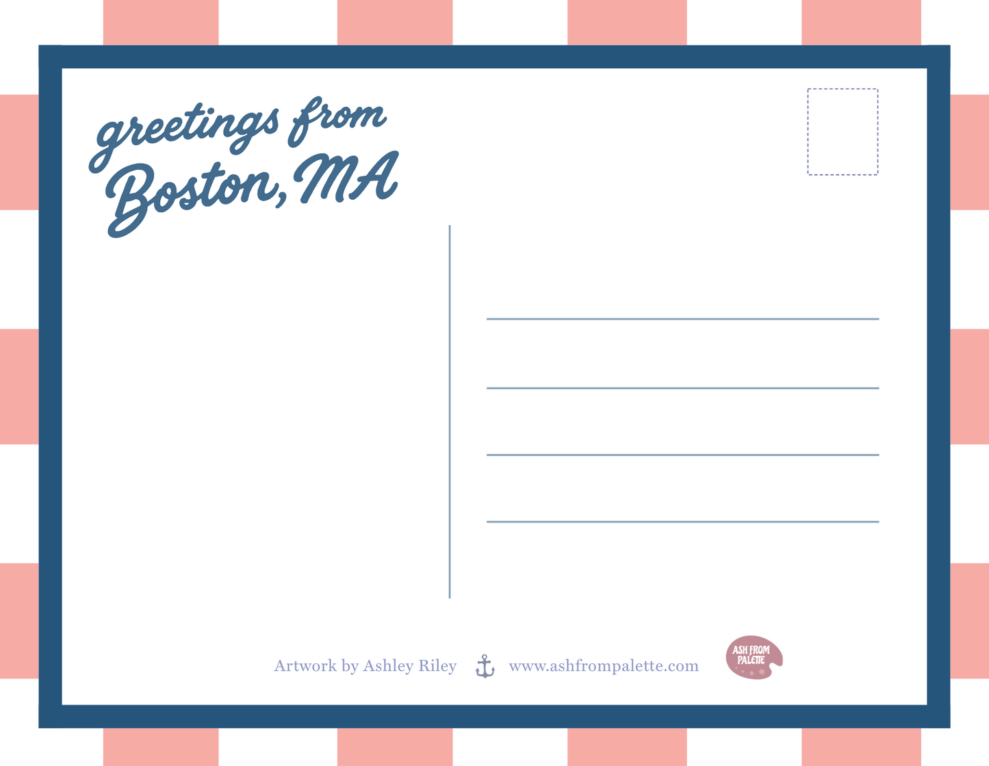 Lobster Roll Postcard