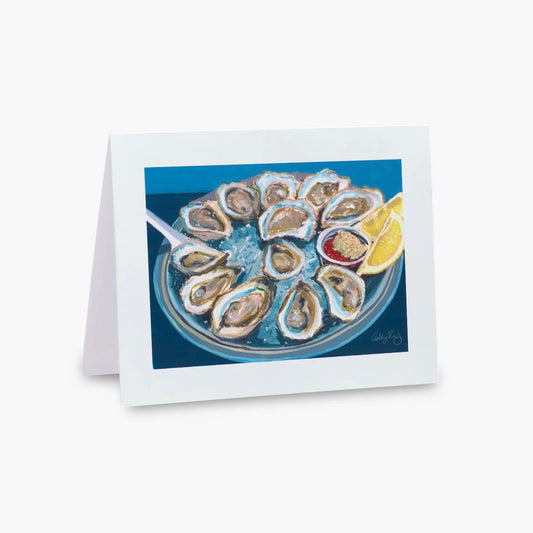 Oyster Greeting Card