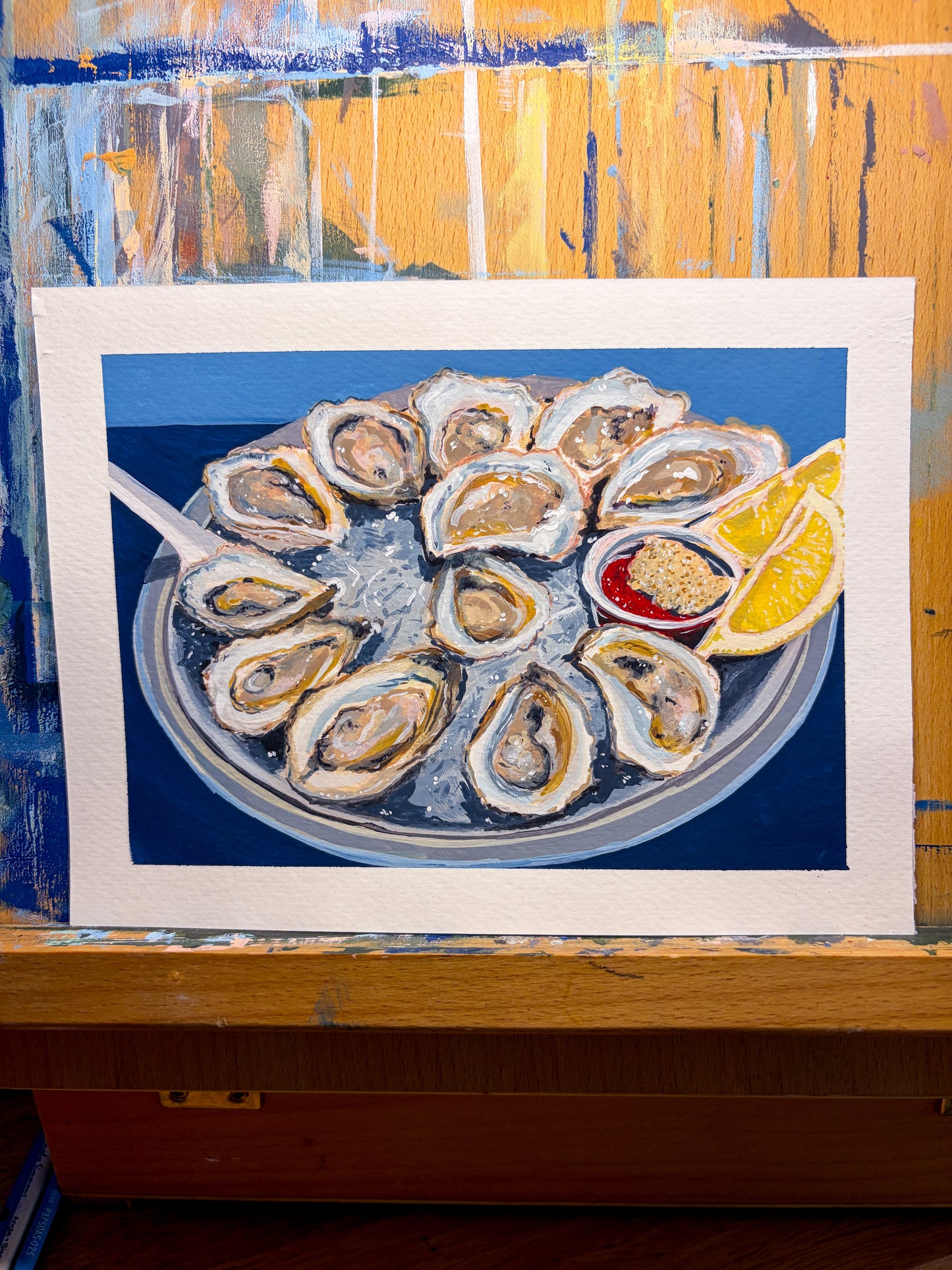 Oyster Original Painting
