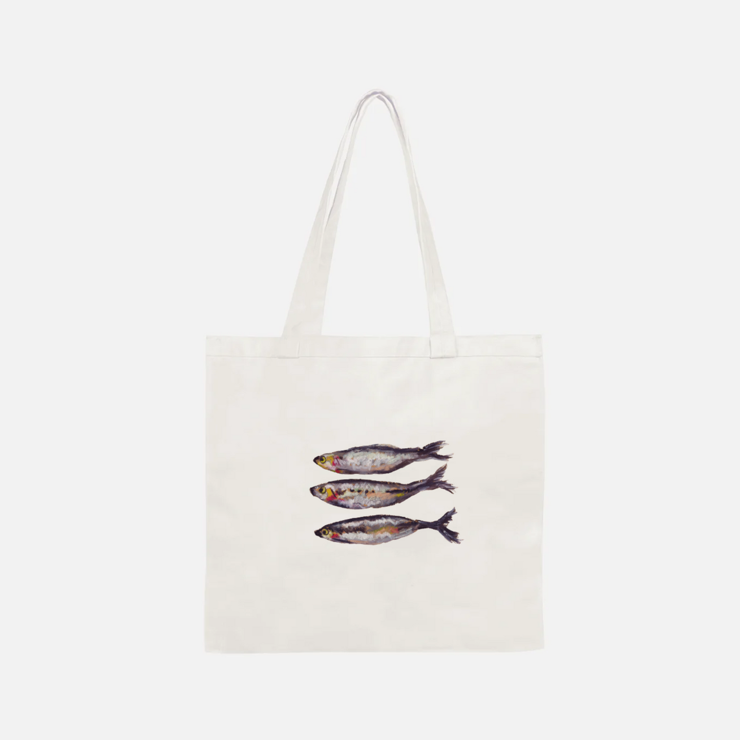 3 Fish Cotton Tote Bag