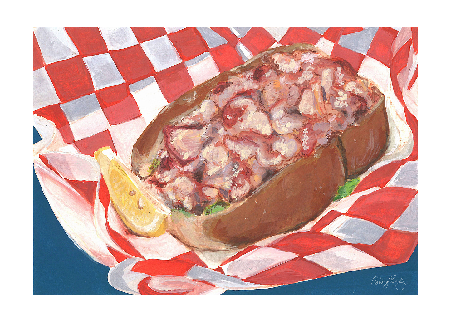 Lobster Roll Print