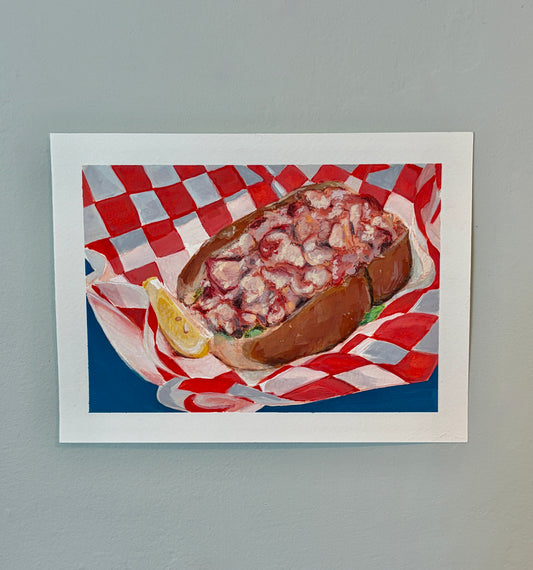 Lobster Roll Original Painting