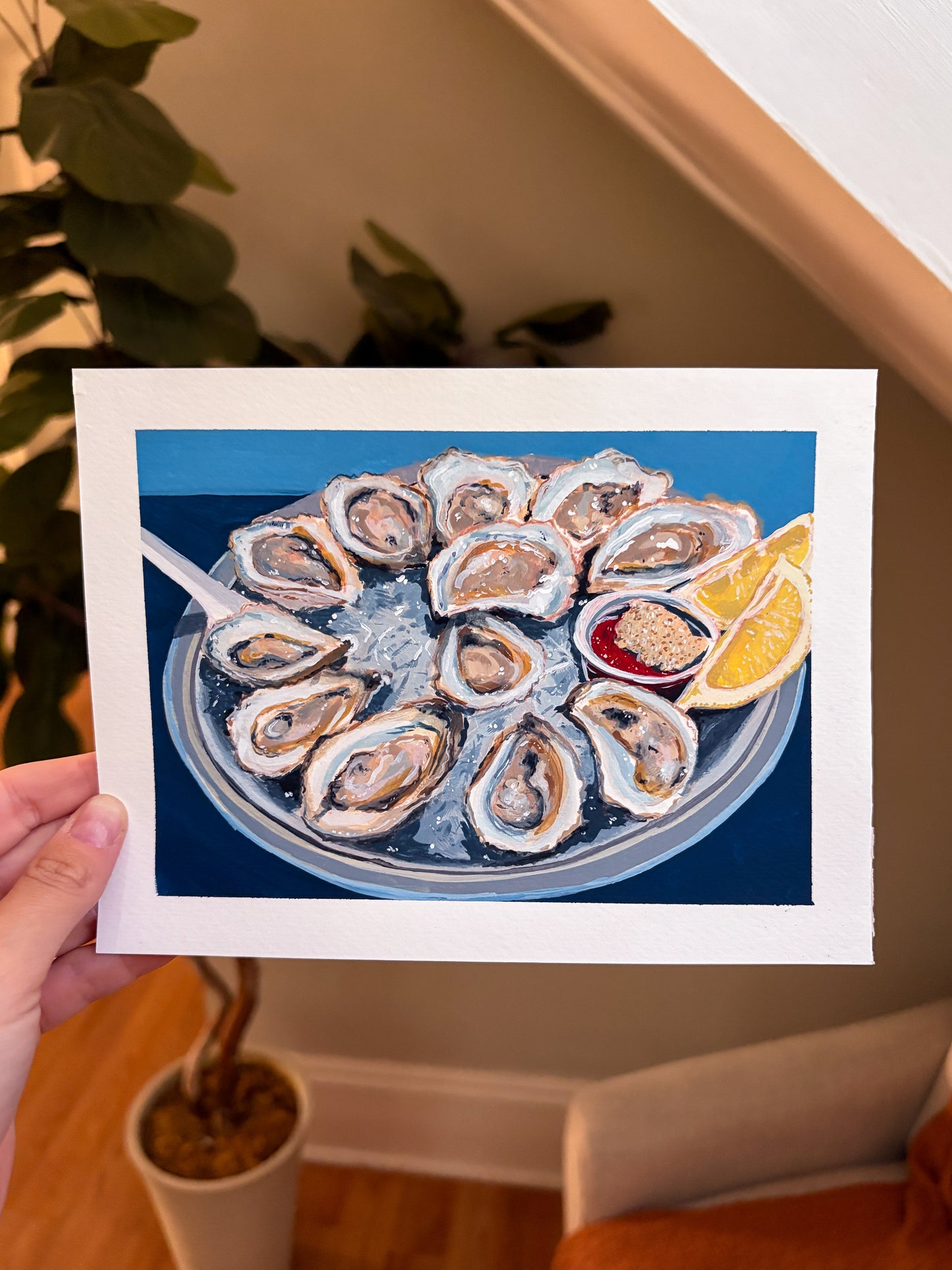 Oyster Original Painting