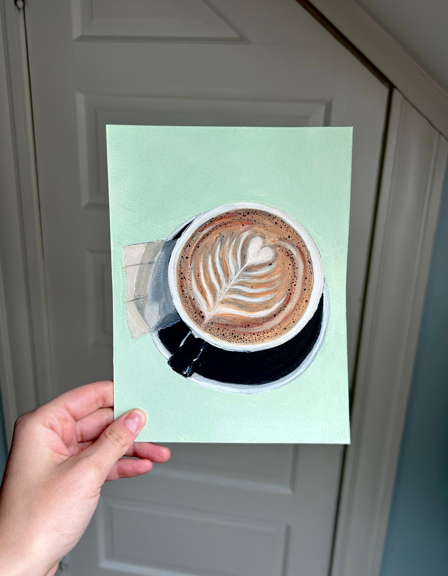 Latte Original Painting