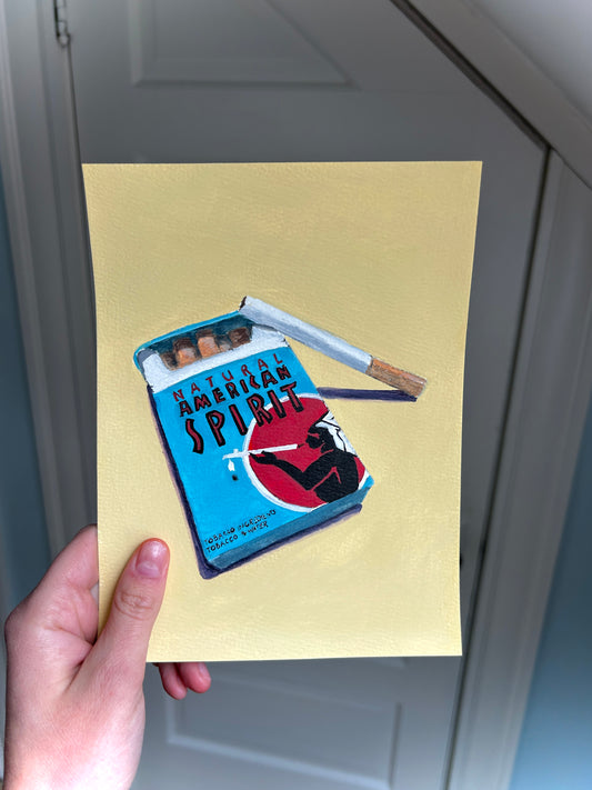 Cigarette Original Painting
