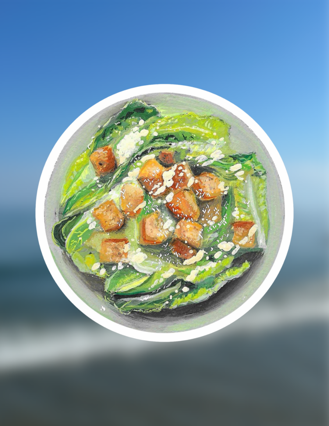 Caesar Salad Sticker