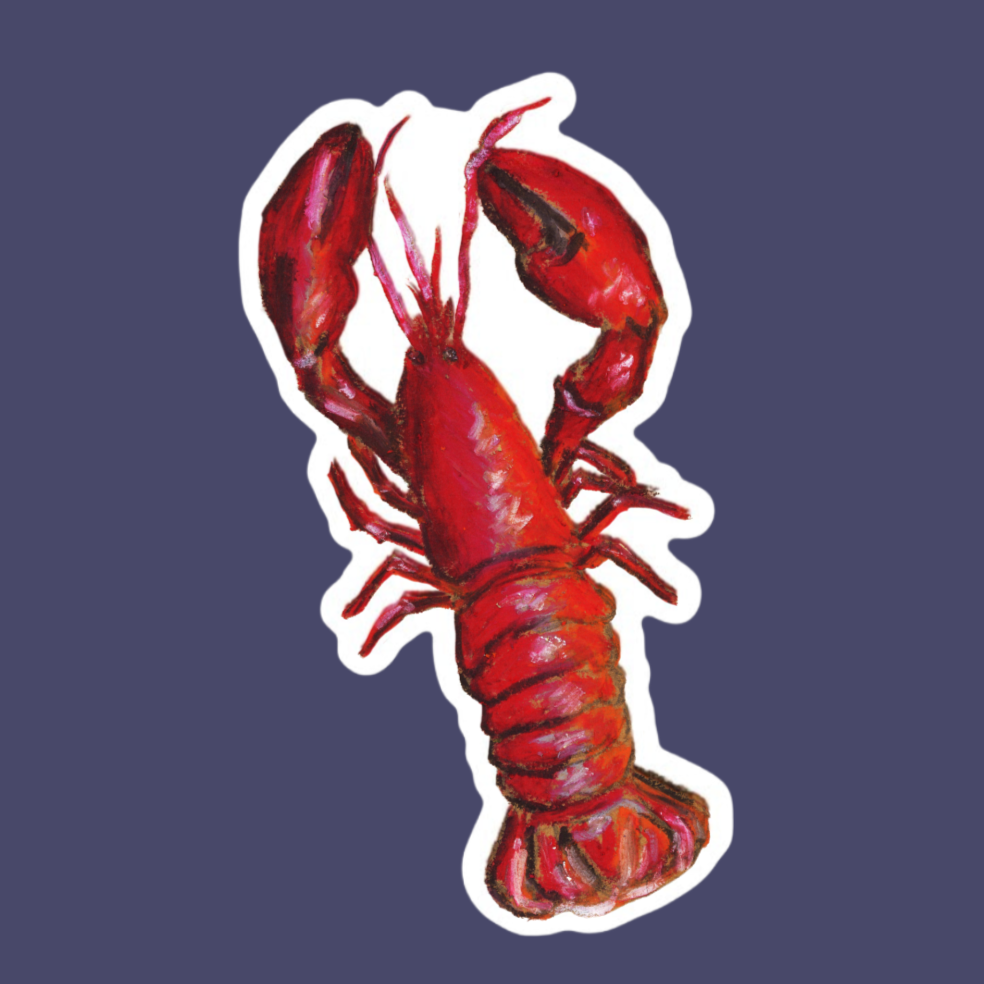 Red Lobster Sticker