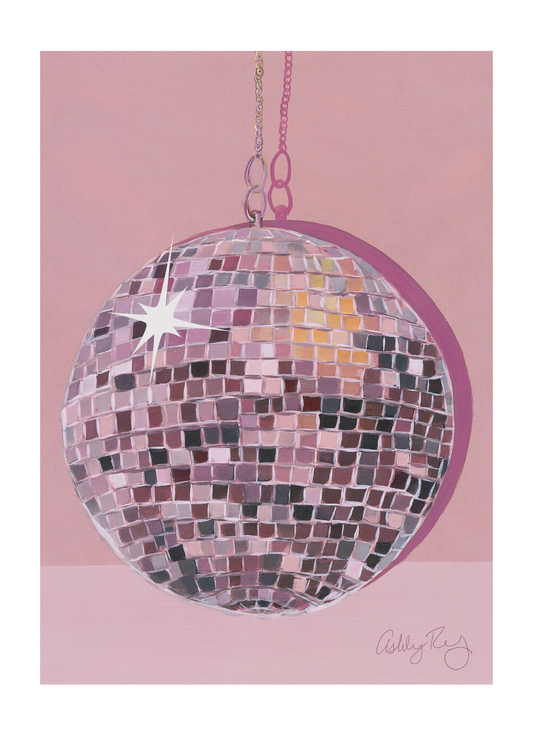 Disco Ball Print