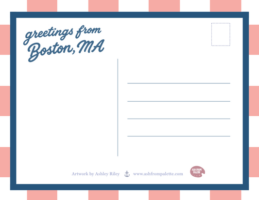 Lobster Roll Postcard