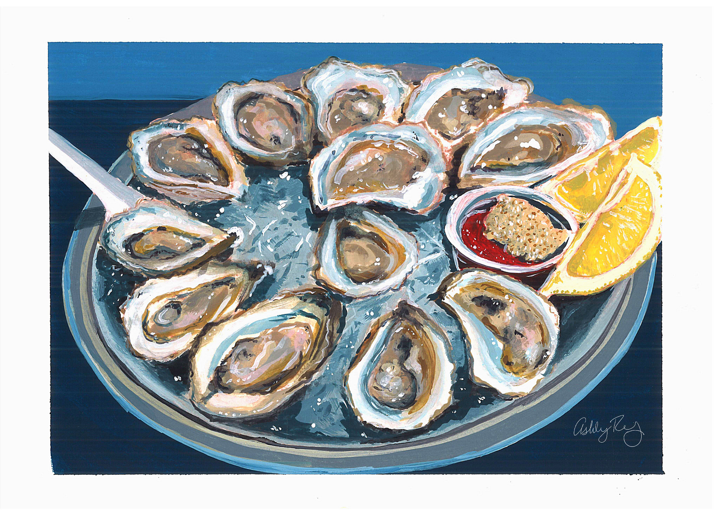 Oyster Print