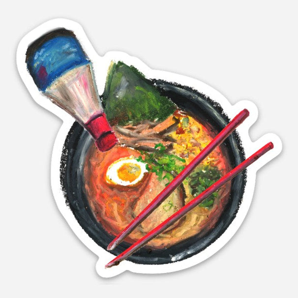 Ramen w/ Soy Sauce Sticker