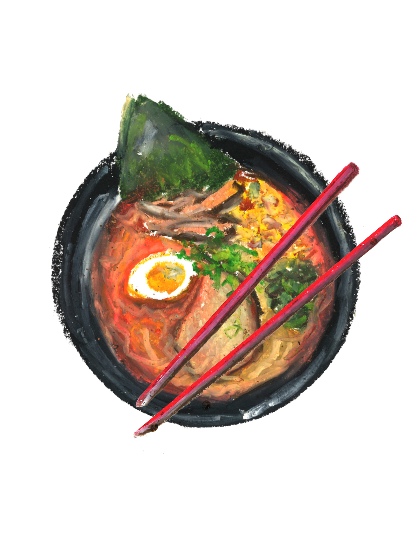 Ramen Acrylic Pins