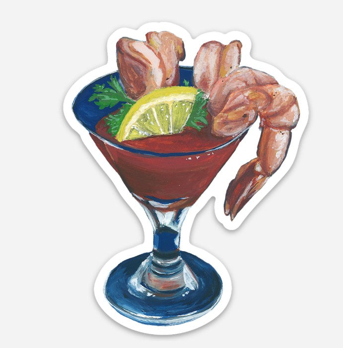 Shrimp Cocktail Sticker